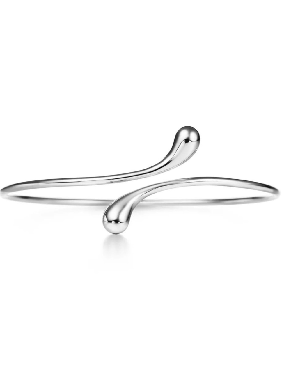 Tiffany & Co. 925 Silver Elsa Peretti Bangle Bracelet 7.25” Lot 11L